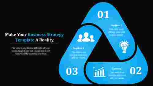 Buy Dark Business Strategy Template Designs