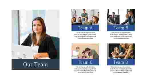 Our Team PowerPoint Template Presentation