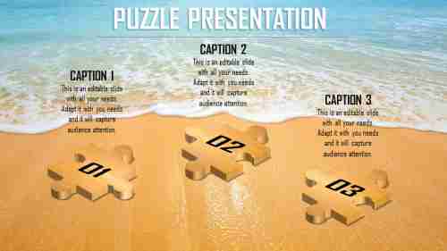 Get our Predesigned Puzzle PPT Template Presentation