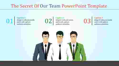 Affordable Our Team PowerPoint Template Presentation