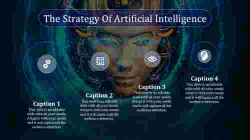 Our Predesigned Artificial Intelligence PowerPoint-4 Node