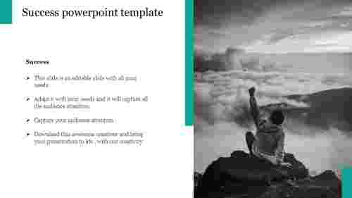Attractive Success PowerPoint Template Presentation