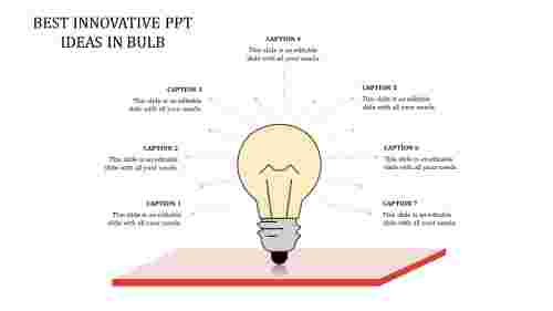 A seven noded innovative PPT ideas