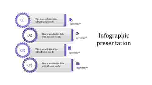 make use of our infographic presentation powerpoint slide