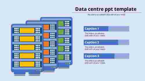 Download Unlimited Data Center PPT Template Slide Themes