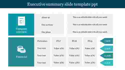 ExecutivesummaryslidetemplatePPT-TableDesign
