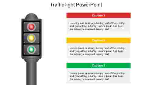 Traffic Light PowerPoint For Pedestrians