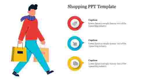 Best Shopping PPT Template Slide