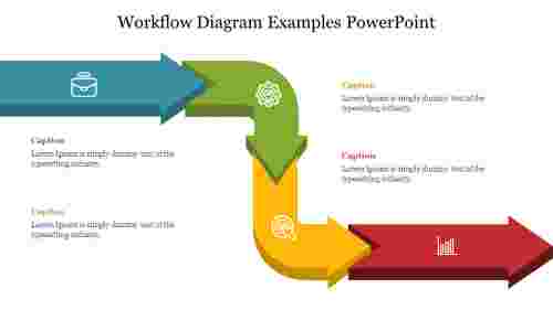 Workflow Diagram Examples PowerPoint Template