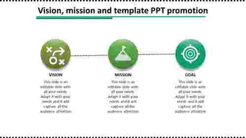 vision and mission template PPT