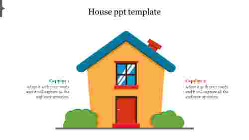 Creative House PPT Template Presentation