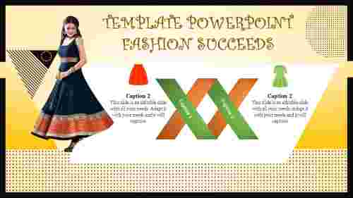Innovative Template PowerPoint Fashion With Business Ideas