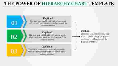 Stunning Hierarchy Chart Template PPT Slide Designs