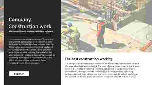 Download our 100% Editable Construction PPT Templates