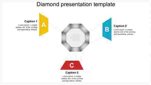 Diamond Presentation Template PowerPoint