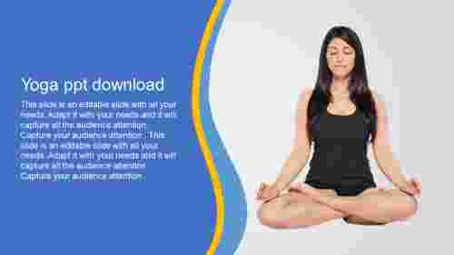 Effective Yoga PPT Download Slide Template Designs