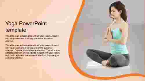 Use Yoga PowerPoint Template Presentations Designs
