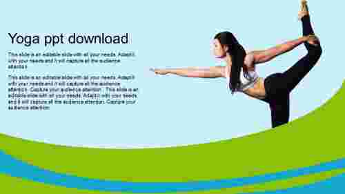 Innovative Yoga PPT Download Slide Template Designs