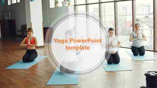 Amazing Yoga PowerPoint Template PPT Slide Designs