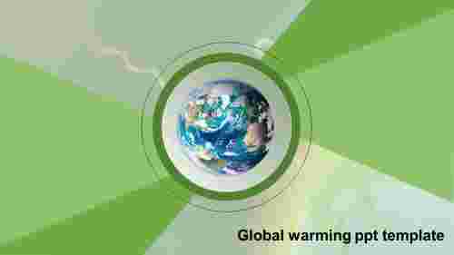 Customized%20Global%20Warming%20PPT%20Template-Green%20Color