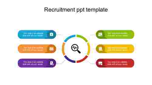 Editable IT Recruitment Process PPT Template Designs