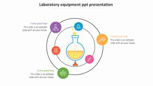 Multicolor Laboratory Equipment PPT Presentation Design
