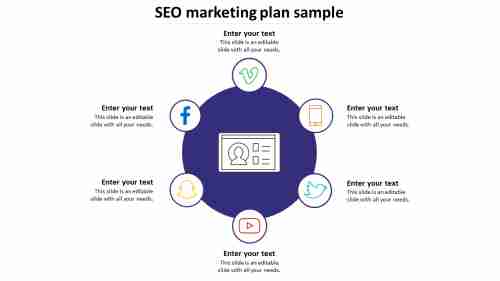 SEO Marketing Plan Sample PowerPoint Template