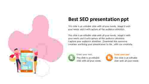 Use Best SEO Presentation PPT Slide Design Template
