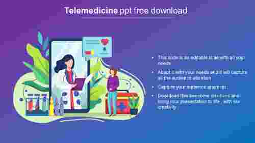 Multi-Color Innovative Telemedicine PPT Free Download