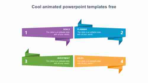 Elegant Cool Animated PowerPoint Templates Free