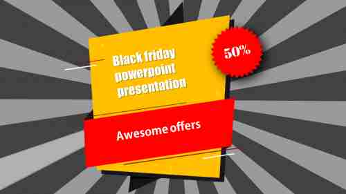 Imaginative Black Friday PowerPoint Presentation Slides
