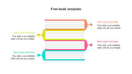 Free book Template Model PowerPoint PPT