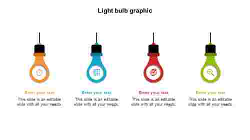Affordable Light Bulb Graphic PowerPoint Presentation