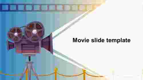 Innovative Movie Slide Template PowerPoint Presentation