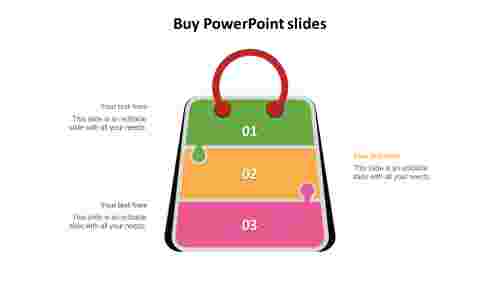 Buy PowerPoint Slides Model Presentation With Three Nodes