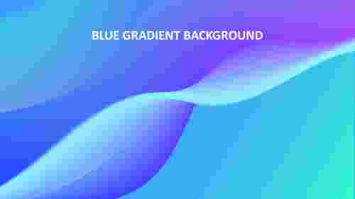 blue gradient background slide