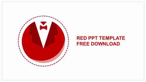 Attractive Red PPT Template Free Download Slide Design