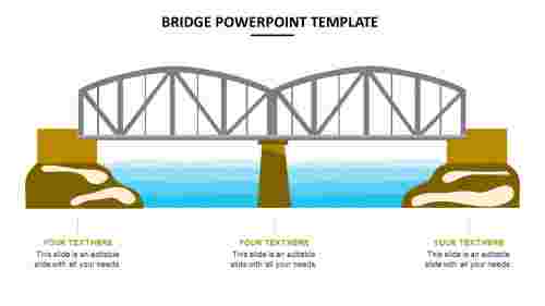Customized Bridge PowerPoint Template Slide Designs