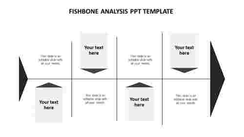 fishbone analysis ppt template slide