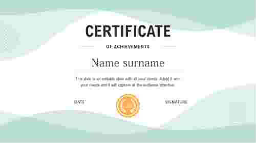 Employee Appreciation Certificate Template PPT Designs