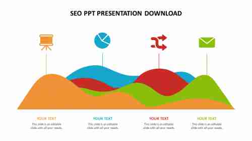 Attractive SEO PPT Presentation Download Slide Template