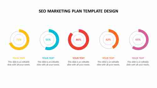Creative SEO Marketing Plan Template Design Chart Model
