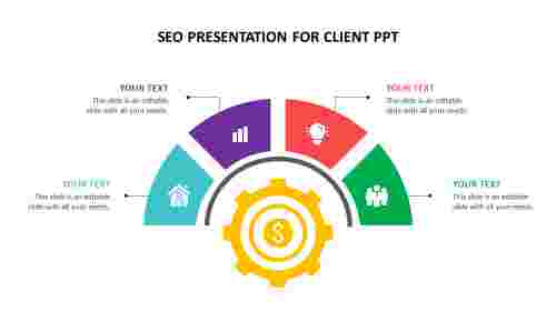 Innovative SEO Presentation For Client PPT Designs