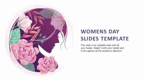 Get Womenu2019s Day Slides Template For PPT Presentation