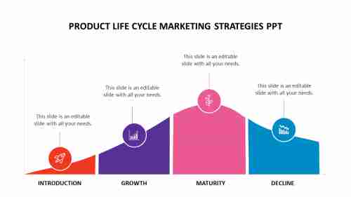 Product Life Cycle Marketing Strategies PPT Model Slide
