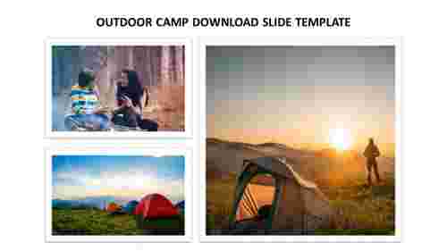 Outdoor Camp Download Slide Template PPT Presentations