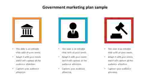 Awesome Government Marketing Plan Sample Template Design
