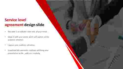 Use Service Level Agreement Design Slide Template PPT