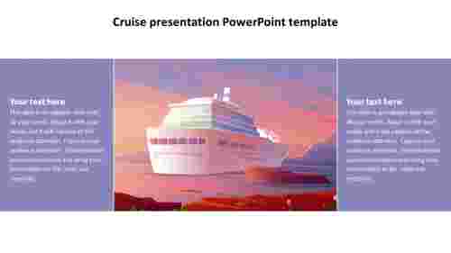 Cruise Presentation PowerPoint Template Presentation