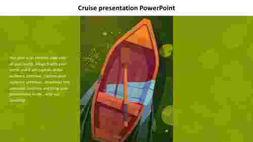 Stunning Cruise Presentation PowerPoint Template 